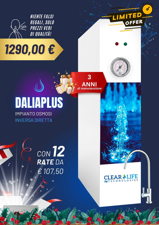 DALIA PLUS CON 3 ANNI DI MANUTENZIONE INCLUSA