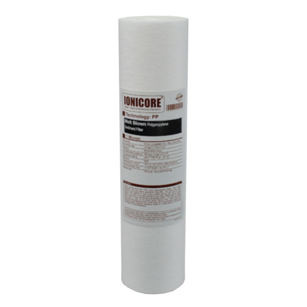 Ionicore cartuccia Polipropilene soffiato 10″ – 1 micron COD: CL-586830196