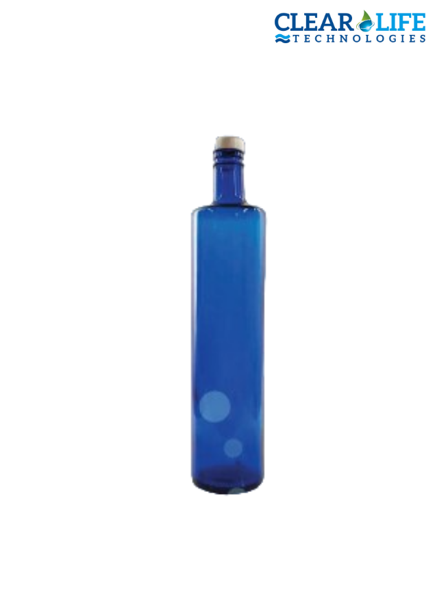 BOTTIGLIA SILHOUETTE 750 ML ( BLU ) MINIMO ORDINE 20 PEZZI COD: CL-0014