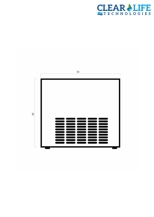 Refrigeratore acqua con Filtrazione 50Lt/h. Sottobanco – 3 vie, Liscia, Gassata e Fredda. (Accessori da acquistare separatamente) COD: CL-330466