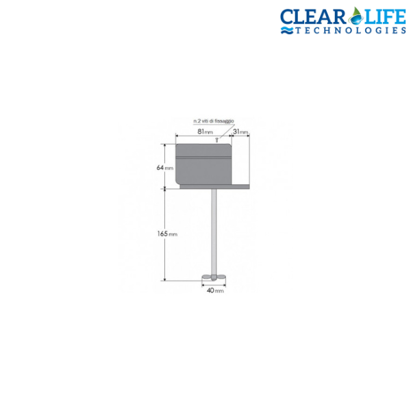 Agitatore mod.H cavo normale da 1,2mt (SAP) COD: CL-R000568