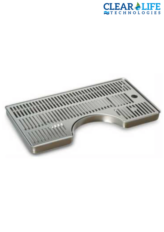 Raccogligocce raggiato per colonnine INOX – 400 x 220 x Ø 130mm. COD: CL-330797