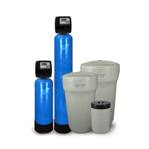 Addolcitore acqua doppio corpo con valvola Clack elettronico 125lt. Resina 18.000lt. Acqua – 32/36 Persone  COD: CL-330186