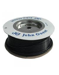 Tubo 1/4” Nero Jhon Guest 1 metro COD:CL-JGT1-4N